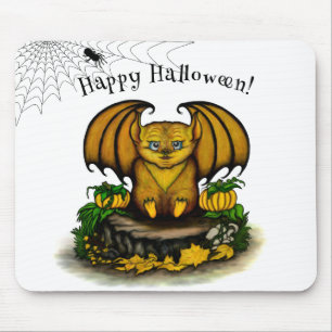 Cute Halloween Bat Muismat