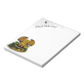 Cute Halloween Bat Notitieblok (Linkerzijde)