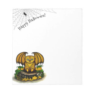 Cute Halloween Bat Notitieblok