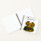 Cute Halloween Bat Notitieboek (Binnen)