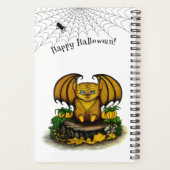 Cute Halloween Bat Planner (Achterkant)