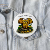 Cute Halloween Bat Ronde Button 4,0 Cm (In situ)