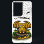 Cute Halloween Bat Samsung Galaxy Hoesje<br><div class="desc">Schattigee Halloween Bat,  Gekleurde Potloodtekening voor Kinderen door Krisi ArtKSZP. Meer Producten >>> In Shop ArtKSZP >>> Categorie Halloween >>> Schattigee Halloween Bat</div>