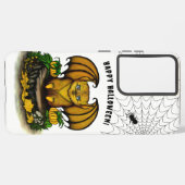 Cute Halloween Bat Samsung Galaxy Hoesje (Linkerkant)