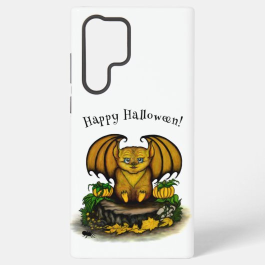 Cute Halloween Bat Samsung Galaxy Hoesje (Achterkant)