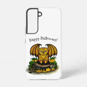 Cute Halloween Bat Samsung Galaxy Hoesje