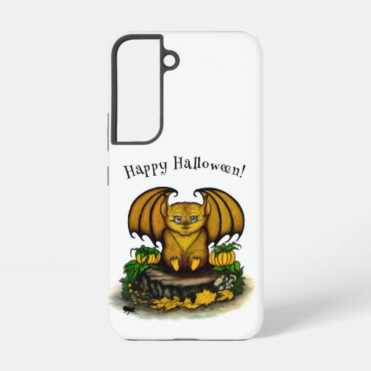 Cute Halloween Bat Samsung Galaxy Hoesje (Achterkant)