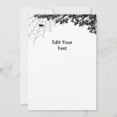 Cute Halloween Bat Save The Date (Achterkant)