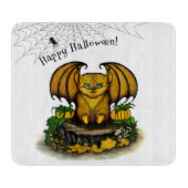 Cute Halloween Bat Snijplank (Voorkant)