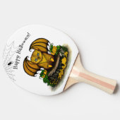 Cute Halloween Bat Tafeltennisbatje (Zijkant)