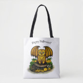 Cute Halloween Bat Tote Bag (Voorkant)