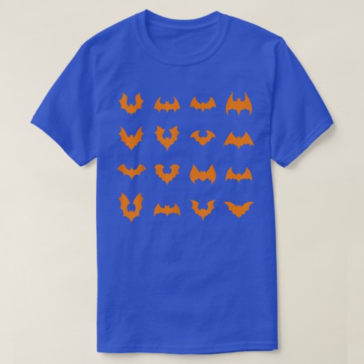 Cute Halloween Bats Costume T-shirt (Design voorkant)
