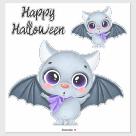 Cute Halloween Bats Sticker