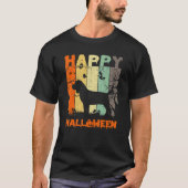 Cute Halloween Beagle Dog Pumpkin Costumes Thanksg T-shirt (Voorkant)