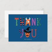 Cute Halloween Bedankt (Voorkant / Achterkant)