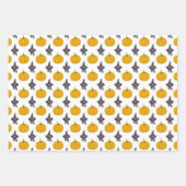 Cute Halloween Black Cat Witch Pet Patronen Inpakpapier Vel (Voorkant 2)