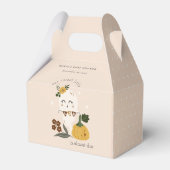 Cute Halloween Blush Ghost Little Boo Baby shower Bedankdoosjes (Achterkant)