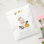 Cute Halloween Blush Ghost Little Boo Baby shower Bedankzakje (Gezegeld)