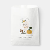 Cute Halloween Blush Ghost Little Boo Baby shower Bedankzakje (Voorkant)