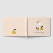 Cute Halloween Blush Ghost Little Boo Baby shower Gastenboek (Volledig)