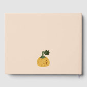 Cute Halloween Blush Ghost Little Boo Baby shower Gastenboek (Achterkant)