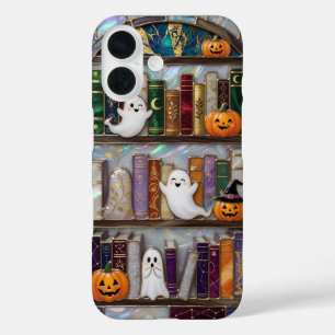 Cute Halloween Boekenplank Hoesje Ghost Pumpkin 