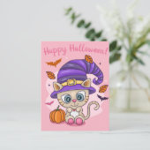 Cute Halloween Briefkaart (Staand voorkant)
