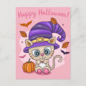 Cute Halloween Briefkaart (Voorkant)