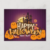 Cute Halloween Briefkaart (Voorkant)