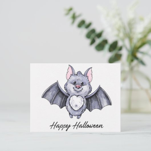 Cute Halloween Briefkaart (Staand voorkant)