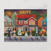Cute Halloween Briefkaart (Voorkant)