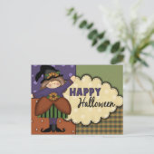 Cute Halloween Briefkaart (Staand voorkant)