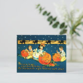 Cute Halloween Briefkaart (Staand voorkant)