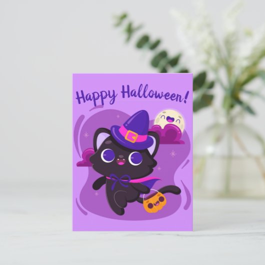 Cute Halloween Briefkaart (Staand voorkant)