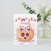 Cute Halloween Briefkaart (Staand voorkant)