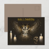 Cute Halloween Briefkaart (Voorkant / Achterkant)