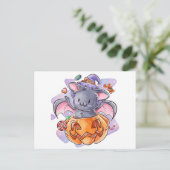 Cute Halloween Briefkaart (Staand voorkant)