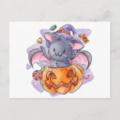 Cute Halloween Briefkaart (Voorkant)