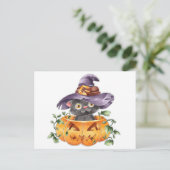 Cute Halloween Briefkaart (Staand voorkant)