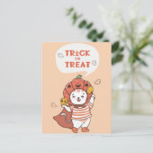 Cute Halloween Briefkaart (Staand voorkant)