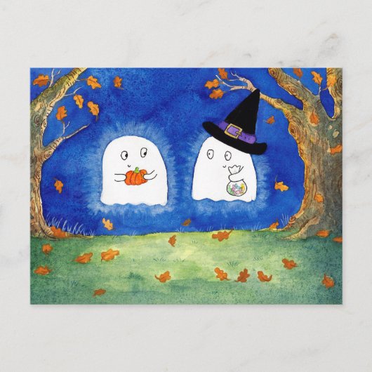 Cute Halloween briefkaart van Nicole Janes (Voorkant)