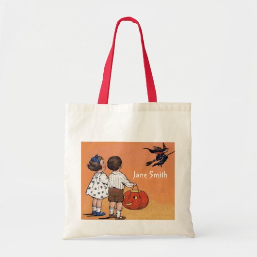 Cute Halloween buit trick or treat Tote Bag (Voorkant)