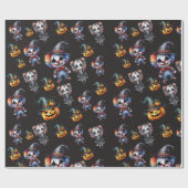 Cute Halloween Cadeaupapier (Vlak)