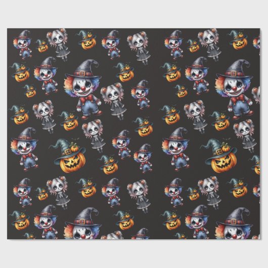 Cute Halloween Cadeaupapier (Vlak)
