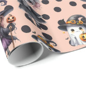 Cute Halloween Cadeaupapier (Rol Hoek)
