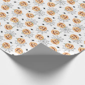 Cute Halloween Cadeaupapier (Hoek)