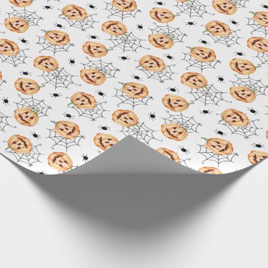 Cute Halloween Cadeaupapier (Hoek)