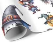 Cute Halloween Cadeaupapier (Rol Hoek)