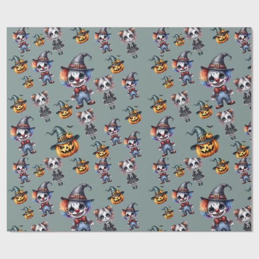 Cute Halloween Cadeaupapier (Vlak)