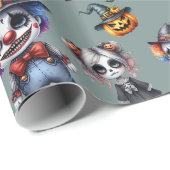 Cute Halloween Cadeaupapier (Rol Hoek)